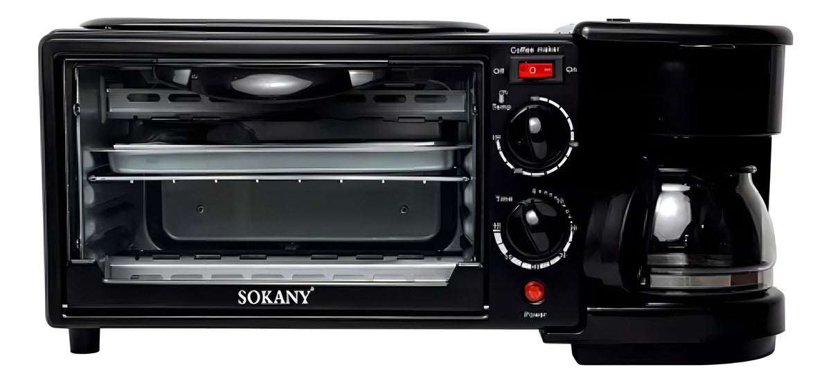 Horno Electrico Tostador Sokany Cafetera