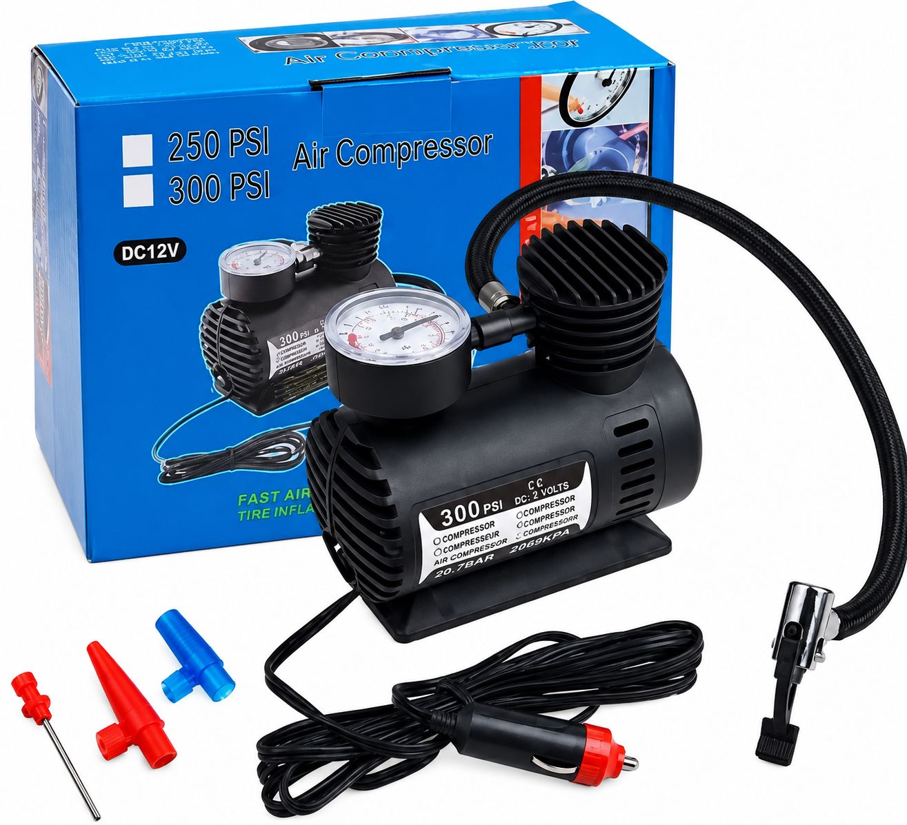 Mini Compresor de Aire portatil